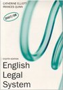 English Legal System AND English Legal System Sourcebook