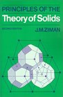 Principles of the Theory of Solids