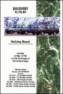 Land Rover Discovery 199598 Official Workshop Manual