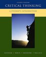 Critical Thinking A Student's Introduction