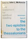 The First Epistle to the Thessalonians