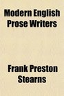 Modern English Prose Writers