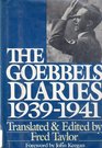 The Goebbels Diaries 19391941