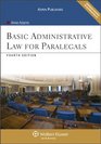 Basic Administrative Law for Paralegals Fourth Edition