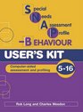 Special Needs Assessment Profilebehaviour  User's Kit