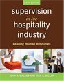 Supervision in the Hospitality Industry Leading Human Resources