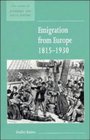 Emigration from Europe 18151930