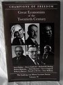 Great Economists of the Twentieth Century