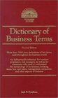 Dictionary of Business Terms