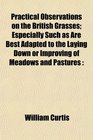 Practical Observations on the British Grasses Especially Such as Are Best Adapted to the Laying Down or Improving of Meadows and Pastures