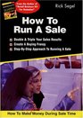 How to Run a Sale