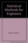 Statistical Methods for Engineers