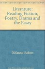 Literature Reading Fiction Poetry Drama and the Essay