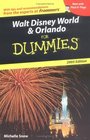 Walt Disney World  Orlando For Dummies 2005