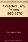 Collected Early Poems 19501970