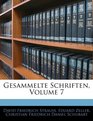 Gesammelte Schriften Volume 7