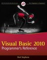 Visual Basic 2010 Programmer's Reference