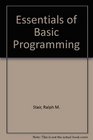 Essentials of Basic Programming