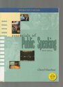 The Essentials of Public Speaking for Technical Presentation 2006 publication