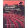 California Criminal Law Concepts 2008