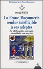 La FrancMaonnerie rendue intelligible  ses adeptes tome 2  Le Compagnon