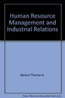 Human Resource Management and Industrial Relations