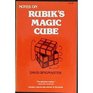 Notes on Rubik's 'Magic Cube'