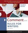 Comment for Rules for Writers 5e