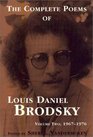 The Complete Poems of Louis Daniel Brodsky Volume Two 19671976