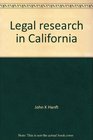 Legal research in California