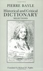 Historical and Critical Dictionary Selections