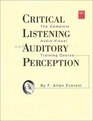 Critical Listening and Auditory Perception