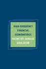 HighFrequency Financial Econometrics