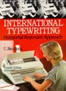 International Typewriting