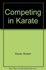 Competing in Karate