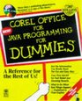 Corel Office for Java Programming for Dummies