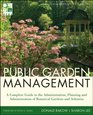 Public Garden Management