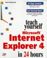 Teach Yourself Microsoft Internet Explorer 4 in 24 Hours