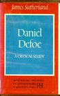 Daniel Defoe A critical study