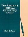 Reader's Journal The Authentic Readings for Writers