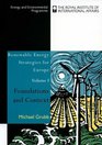 Renewable Energy Strategies for Europe Foundations and Context
