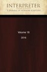 Interpreter A Journal of Mormon Scripture Volume 18