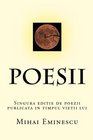 Poesii Singura Editie De Poezii Publicata In Timpul Vietii Lui Eminescu
