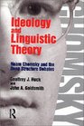 Ideology and Linguistic Theory Noam Chomsky and the Deep Structure Debates