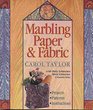 Marbling Paper & Fabric