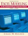 Excel Modeling in the Fundamentals of Corporate Finance