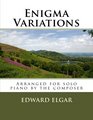 Enigma Variations  for piano solo arranged by the composer