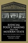 Judicial Policy Making and the Modern State  How the Courts Reformed America's Prisons