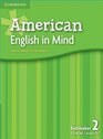 American English in Mind Level 2 Testmaker Audio CD and CDROM