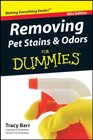 Removing Pet Stains  Odors for Dummies
